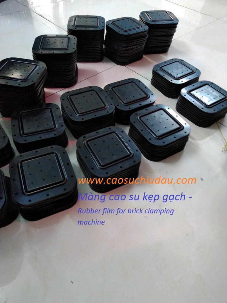 Màng cao su kẹp gạch - Rubber film for brick clamping machine